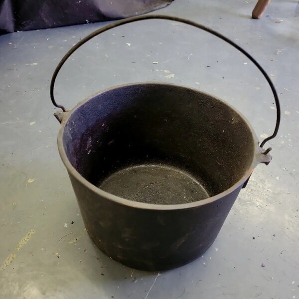 Cast Iron Bean Pot Etsy