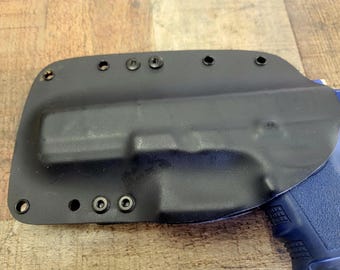 Funda de Kydex estilo pancake para Ruger Security 380, ambidiestra/discreta, fabricada en EE. UU.