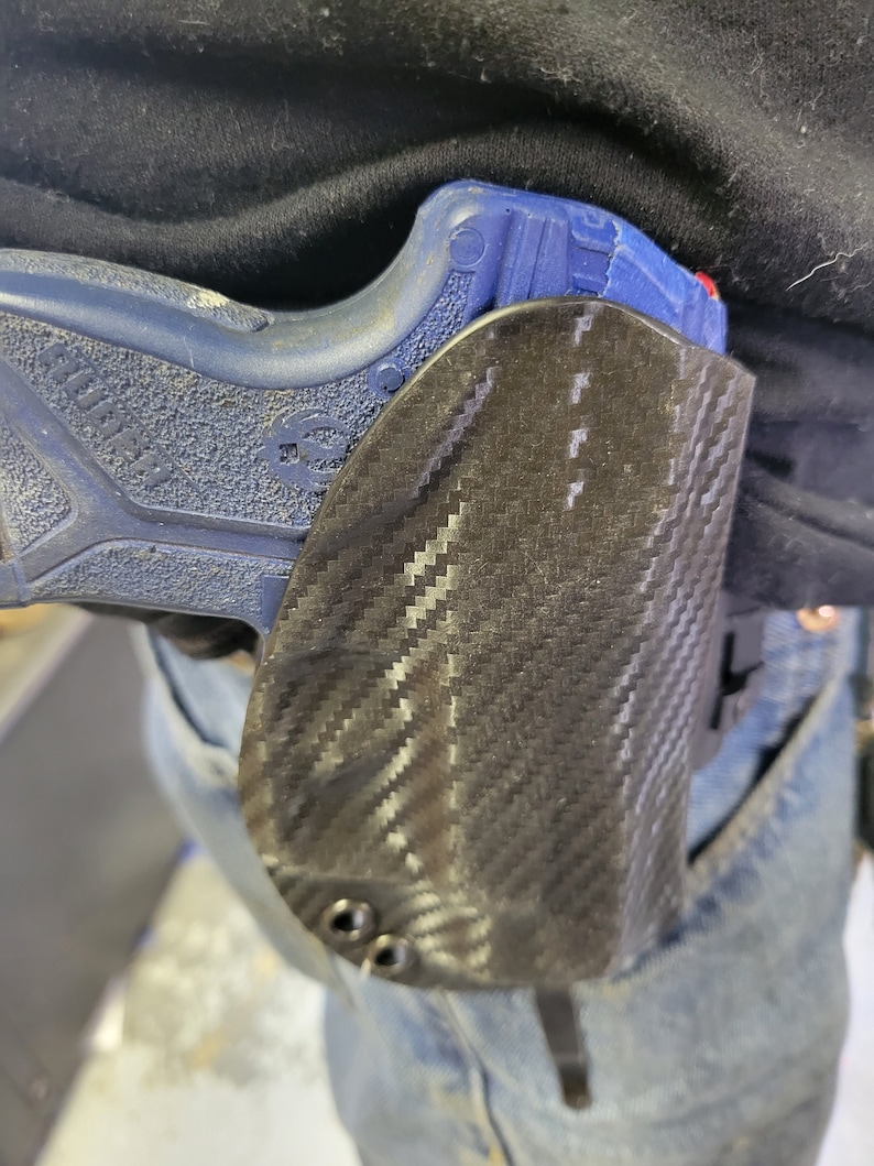 FUNDA PARA TOBILLO Ruger LCP Max, doble función de transporte en tobillo y cadera, fabricada en EE. UU., garantía de por vida. imagen 2