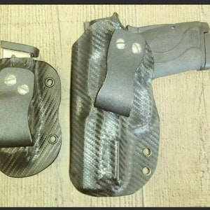 Ruger American 9 mm Holster & Mag Combo Specialdesignat Kydex-hölster (12 färger att välja mellan)