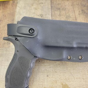 Sig Sauer P322  Level 2 Thumb Activated Kydex Holster w/ Battle Loop.adj up to 2&quot; Duty Belt