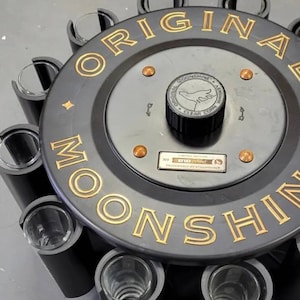 Stillhouse Original Moonshine  Limited Edition 12 Shot Glass 12 Gauge Carousel Barware