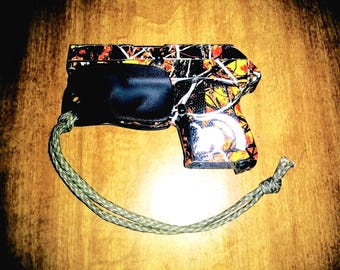 Funda de Kydex de bolsillo/bolsillo con protector de gatillo Ruger LC9 en color rojo sangre y 11 colores más