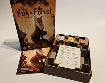 The Fox in the Forest Board Game Insert