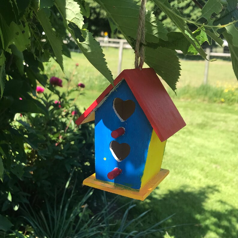 Bird House Painting Kit / DIY Birdhouse Kit / Kids Craft Kit | Etsy