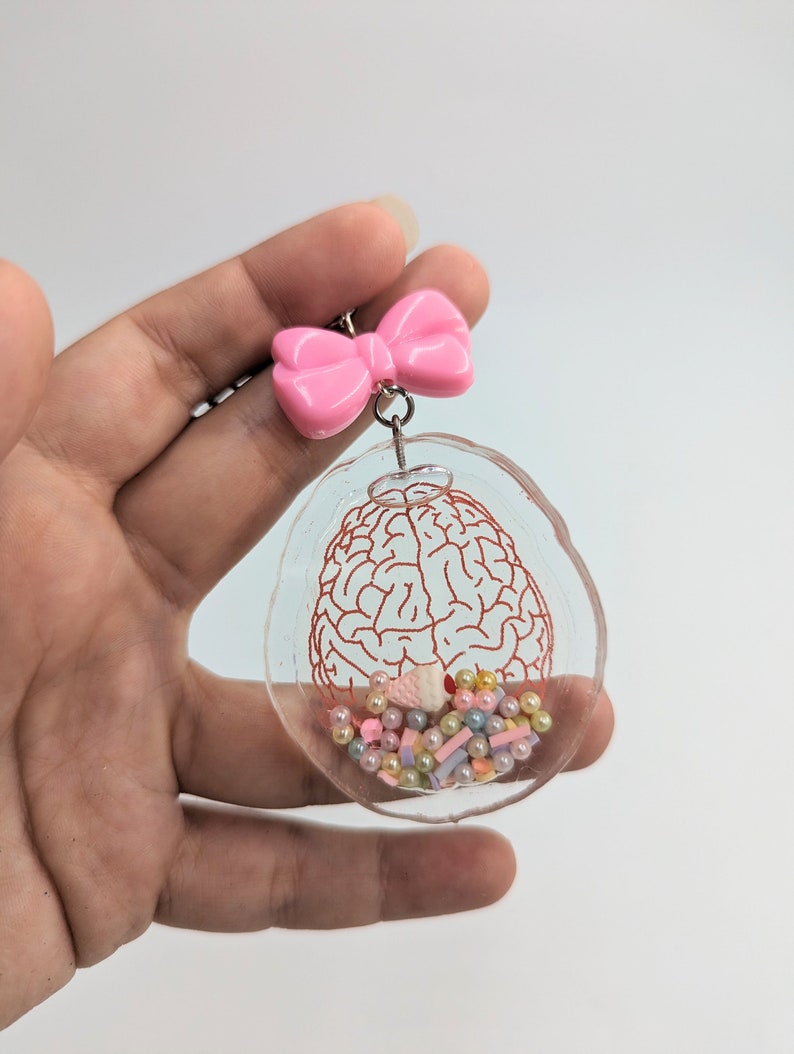 Handmade Anatomical Brain Creepy Cute Candy Pastel Goth Free Ship US ...