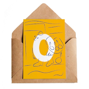 Brief O | Alfabetkaarten | Initialen Monogramnamen | Geïllustreerde kaarten | Grafisch ontwerpkaarten | ABC | O Namen | Sinaasappelen