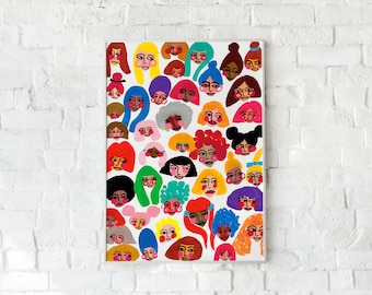 Girls - Fine Art Print A4 / A3