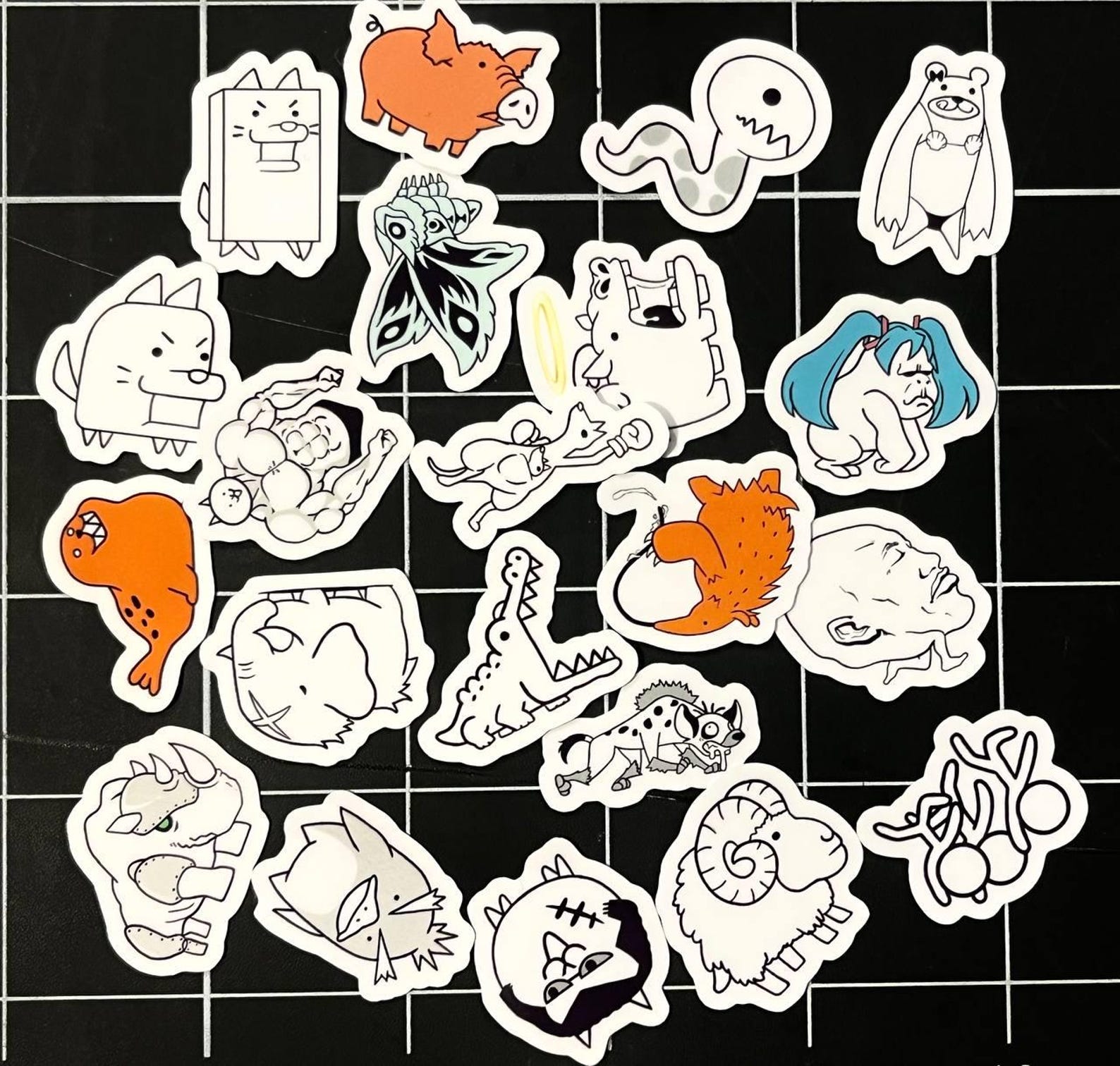 The Battle Cats Stickers | ENEMIES | Waterproof | UV Resistant ...