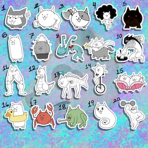 The Battle Cats Stickers