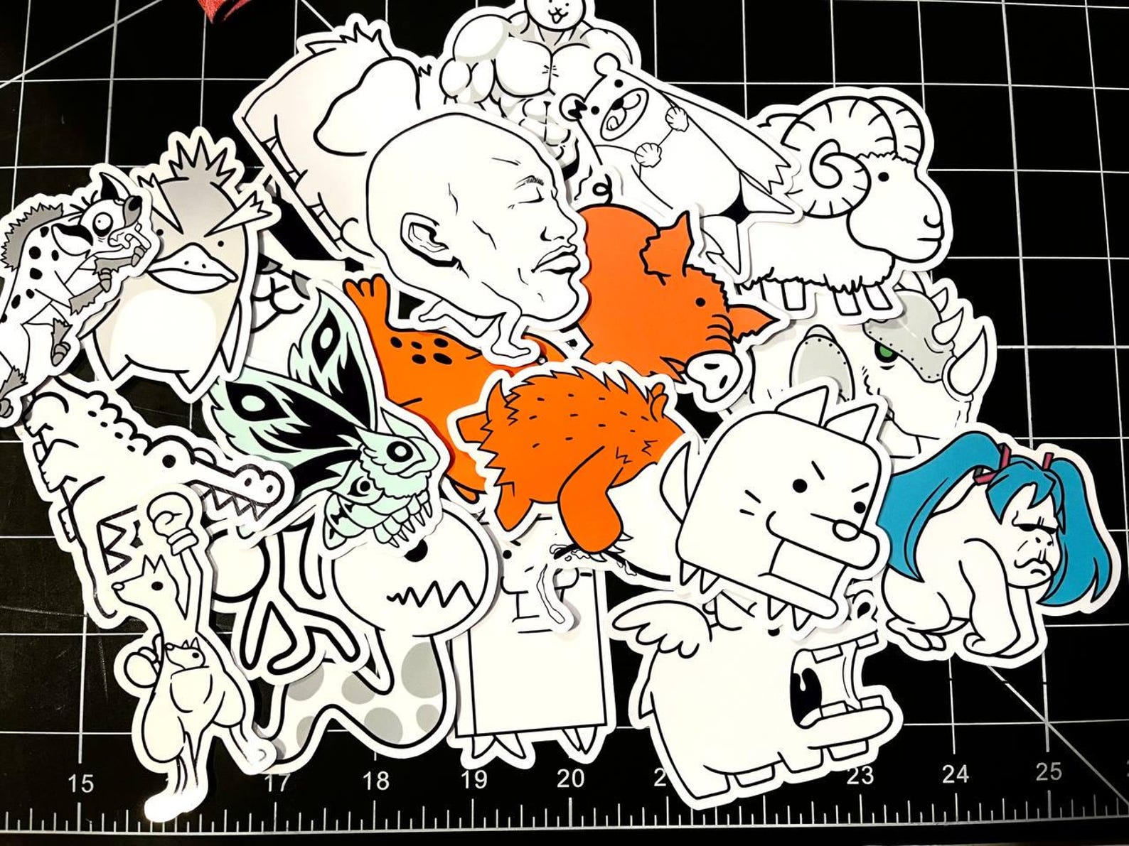 The Battle Cats Stickers | ENEMIES | Waterproof | UV Resistant ...
