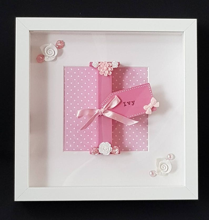 New Baby Girl Pink Personalised Gift