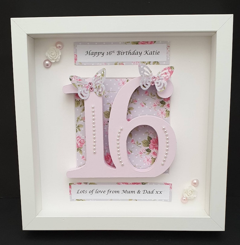 40th Gift 40th keepsake Birthday Photo Frame 40th Birthday Photo Frame