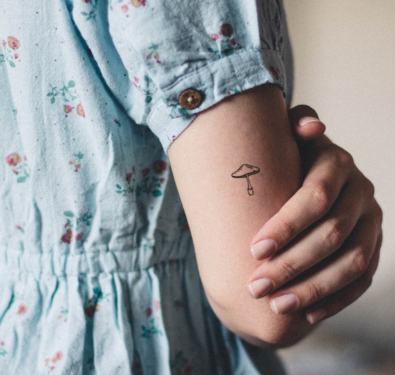 pix Stoner Small Mushroom Tattoo small mushroom tattoo