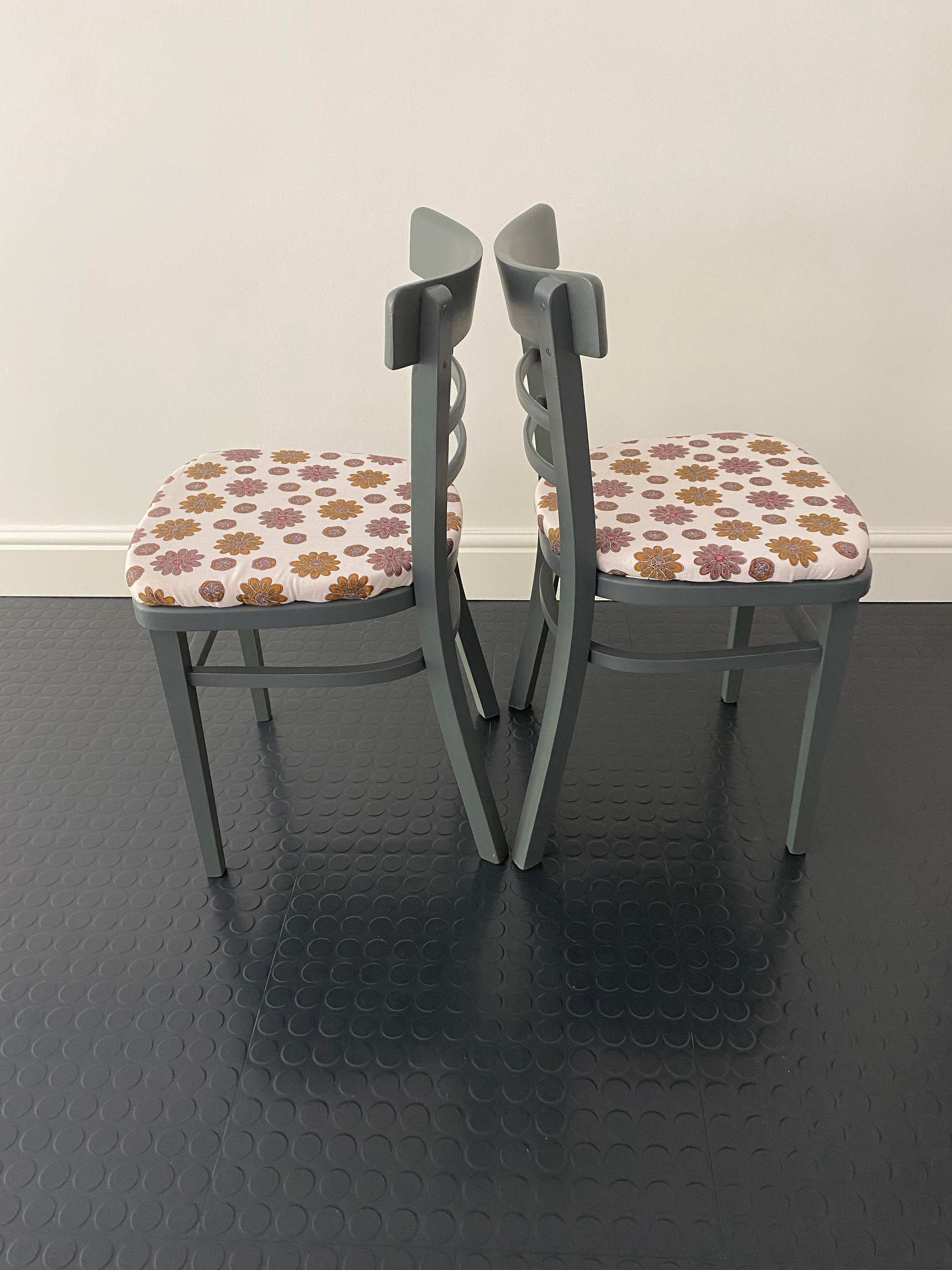 Pair of 1960s Retro Kitchen/Dining Chairs 60s Bistro Chairs | Etsy