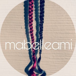 Clip in hair extension boho festival braids