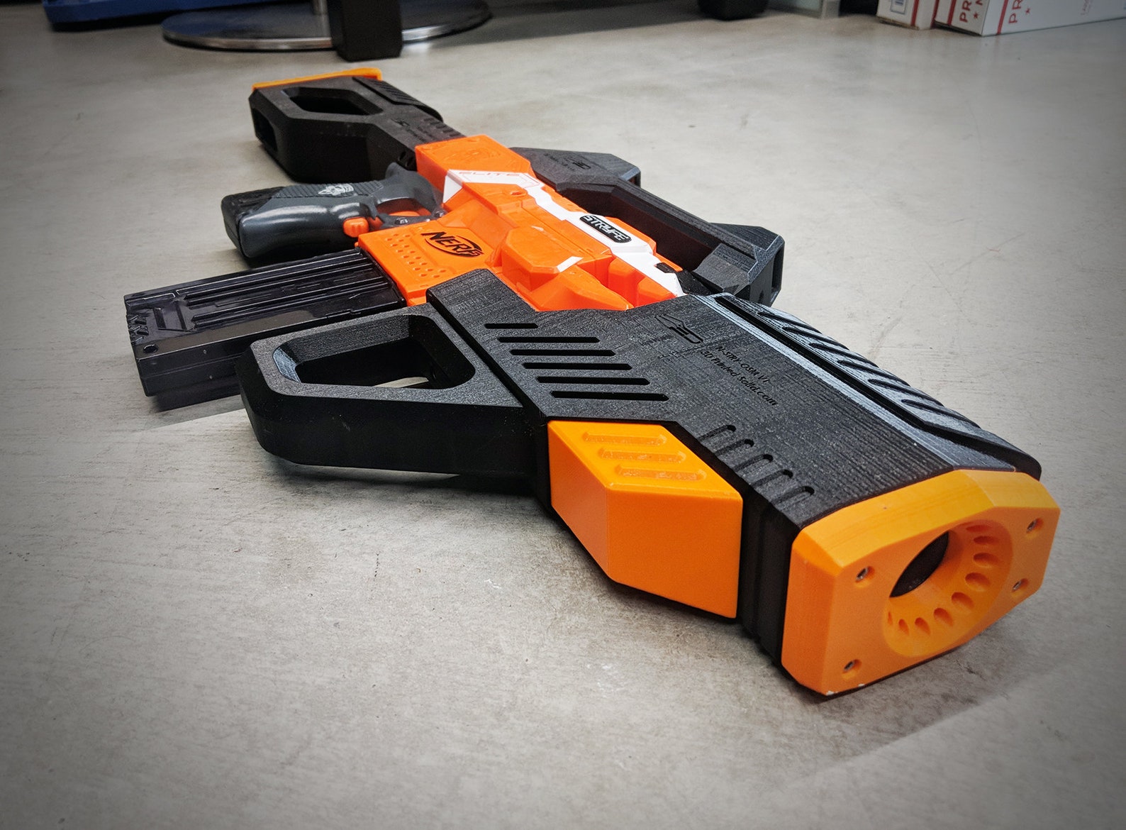 Custom Modified Nerf Stryfe from PDK Films | Etsy