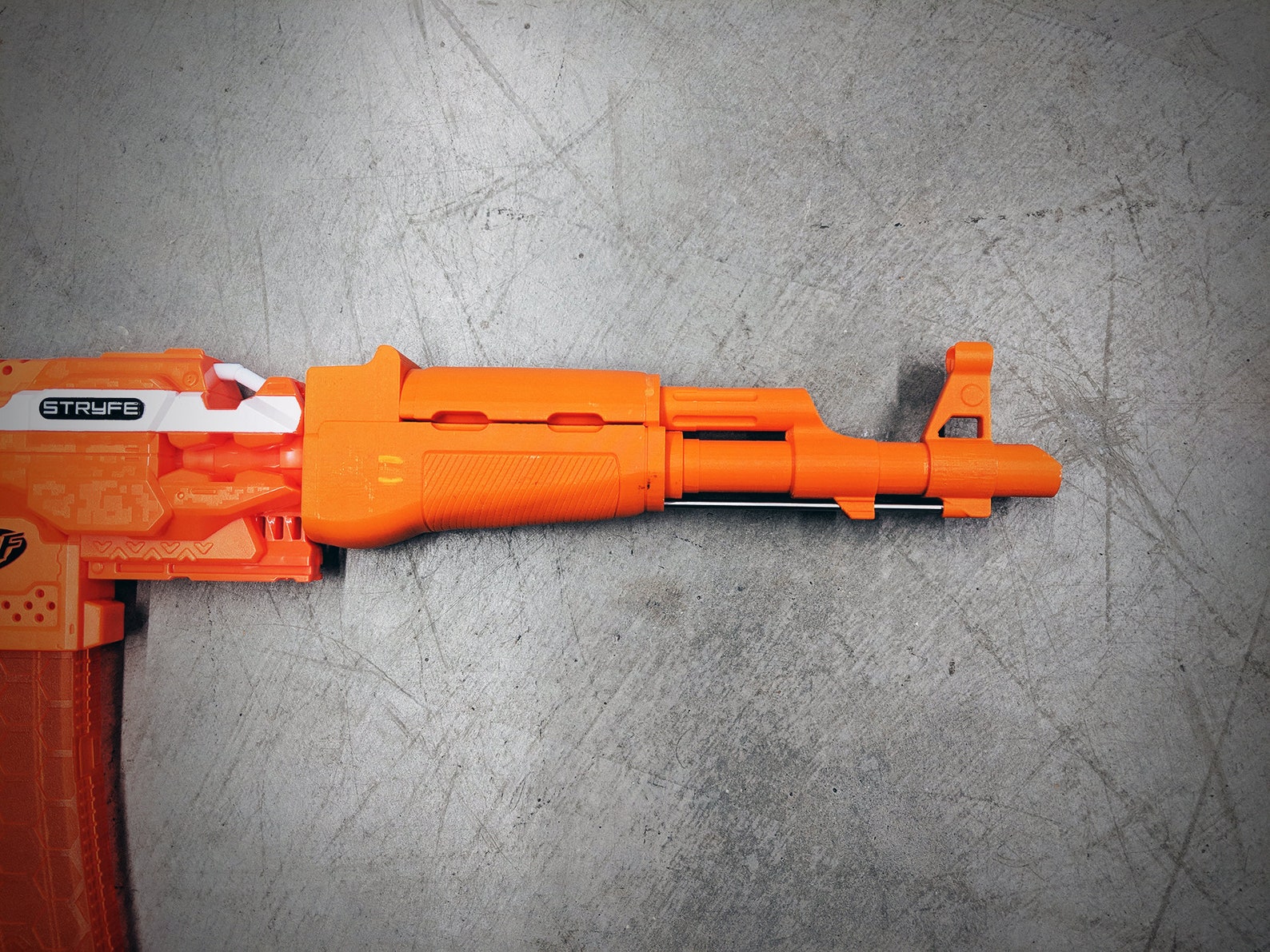 Custom Nerf AK-47 Stryfe Front Mod RARE PDK Films 50 | Etsy