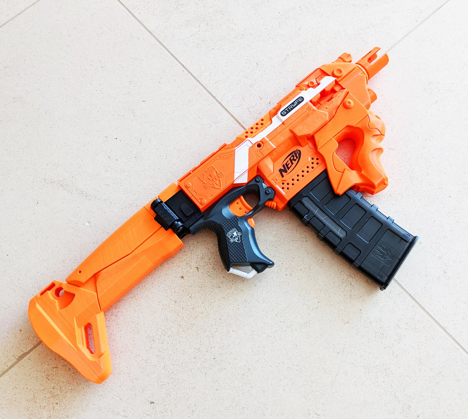 Customized Nerf Stryfe SMG From PDK Films 71 | Etsy