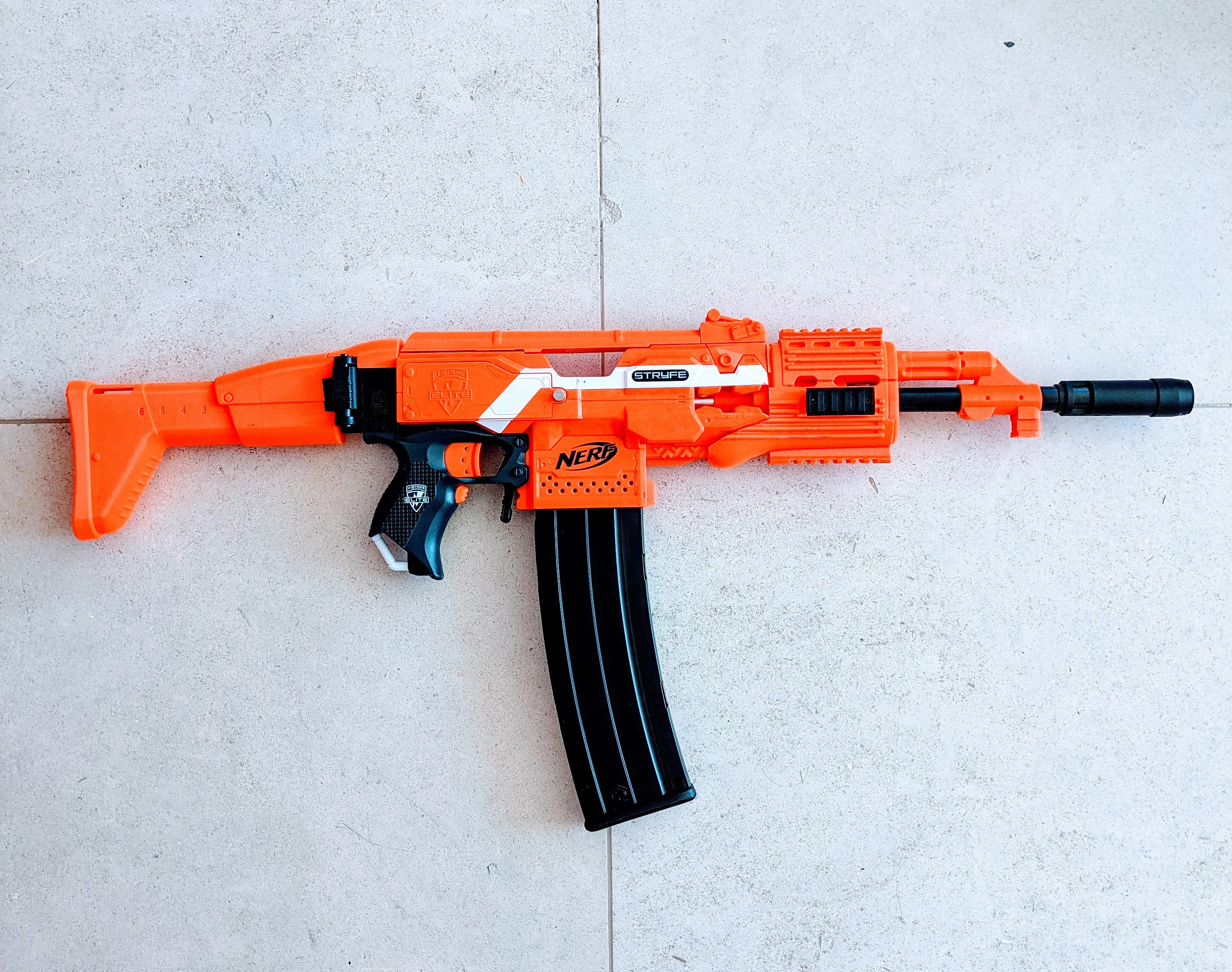 AK-47 Mod Kit for Nerf Stryfe, AK-47 Model Modification Toy for Outdoor  Play