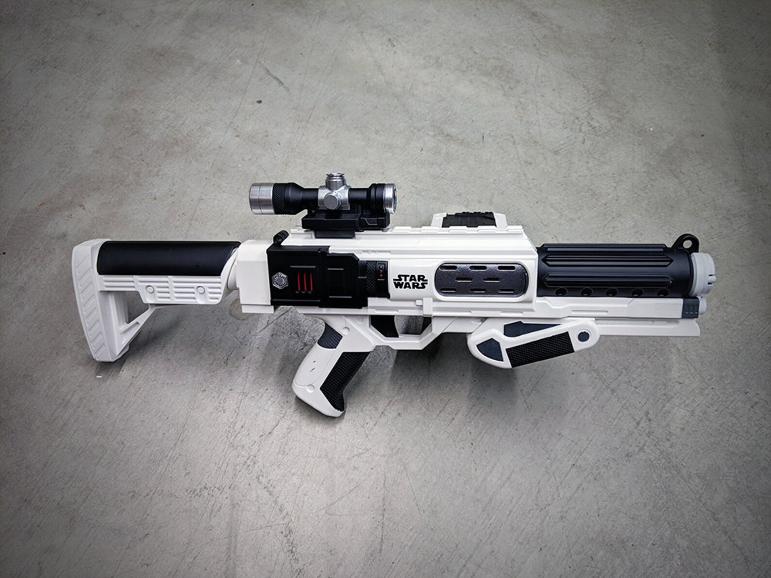 turning nerf guns into star wars blasters