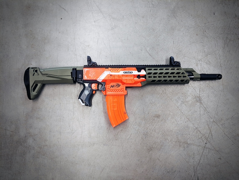 Custom Nerf SCAR Mod RARE PDK Films | Etsy