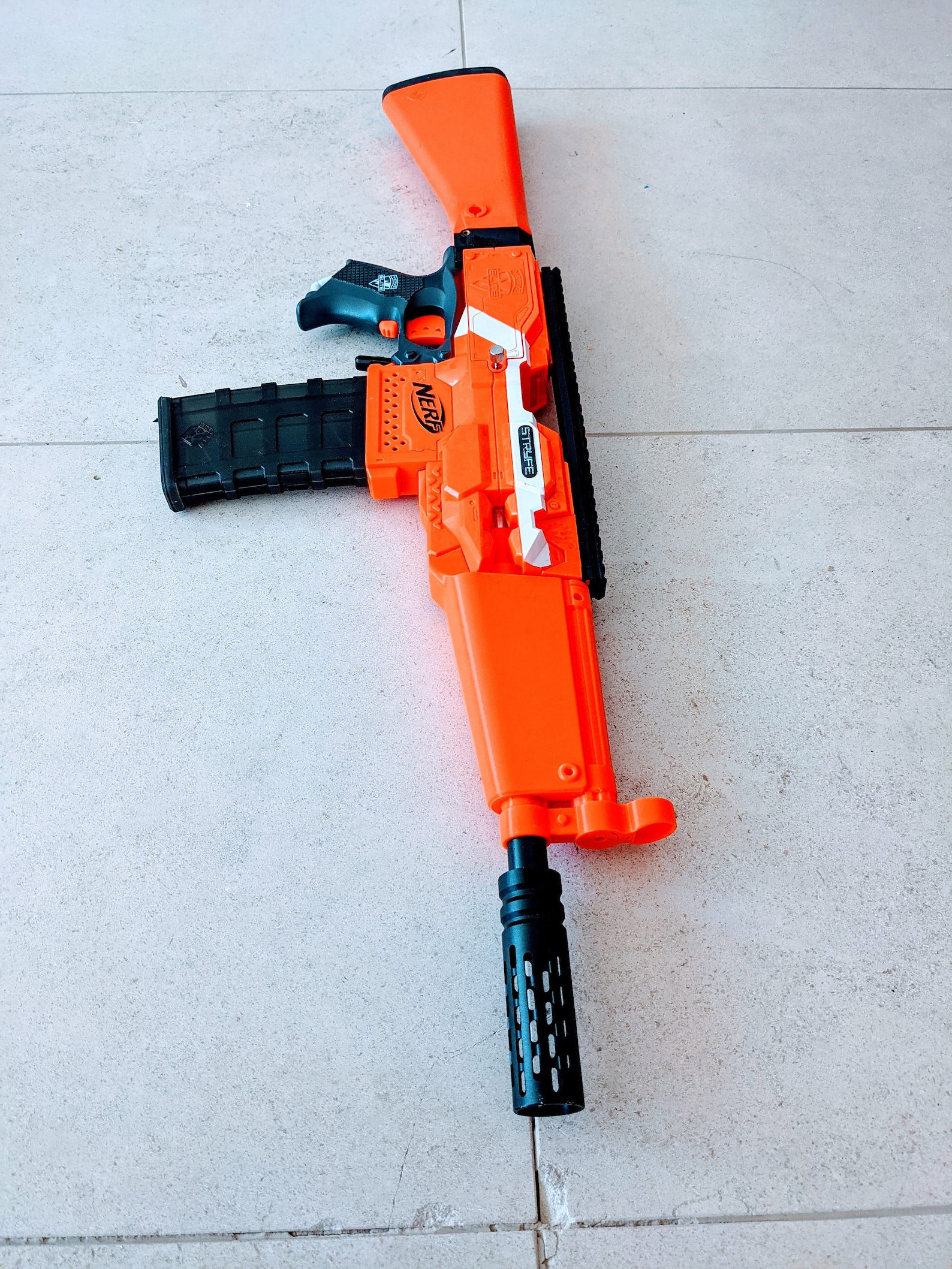 MODIFIED Full Auto Nerf MP5 Stryfe from PDK Films 23 | Etsy