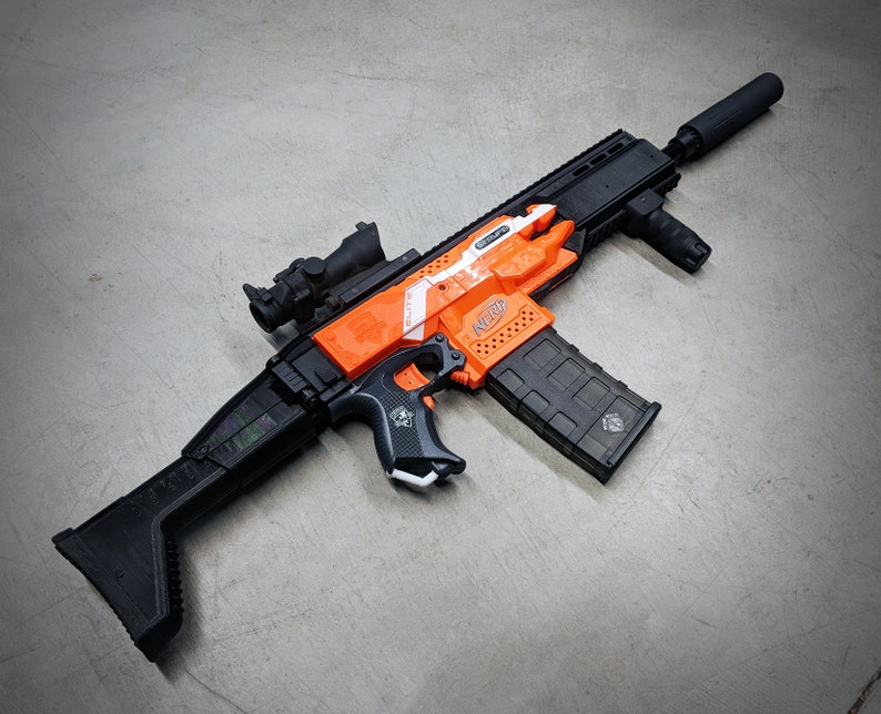 Fully Modified Nerf SCAR from PDK Films | Etsy