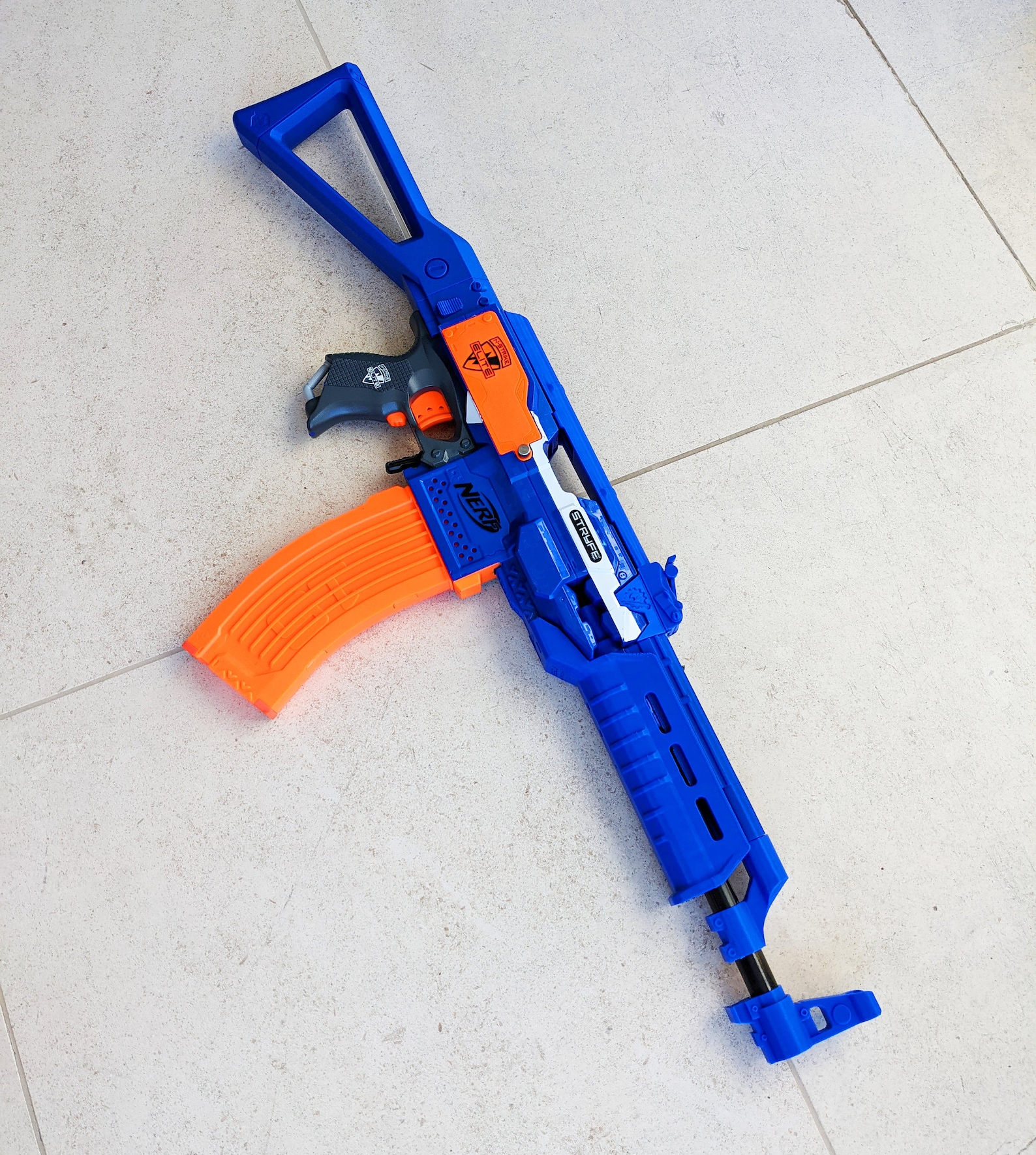 MODIFIED Full Auto Nerf AK47 Stryfe from PDK Films 19 Etsy