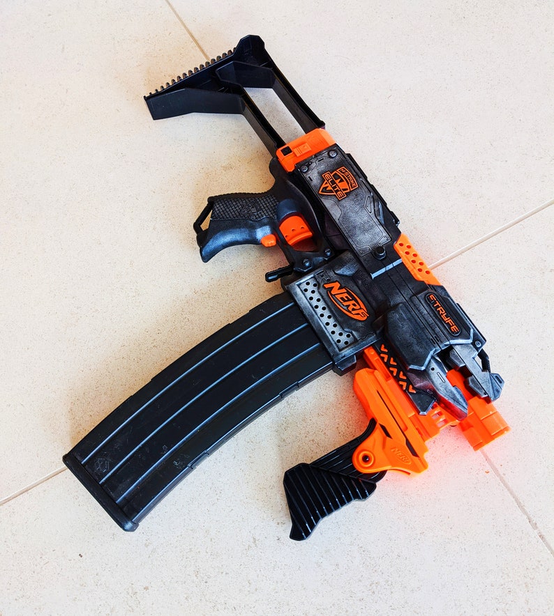 MODIFIED Full Auto Nerf Stryfe from PDK Films 7 image 2