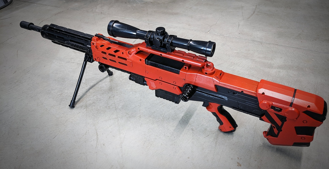 Fully Custom Modified Nerf Longshot Sniper from PDK Films | Etsy