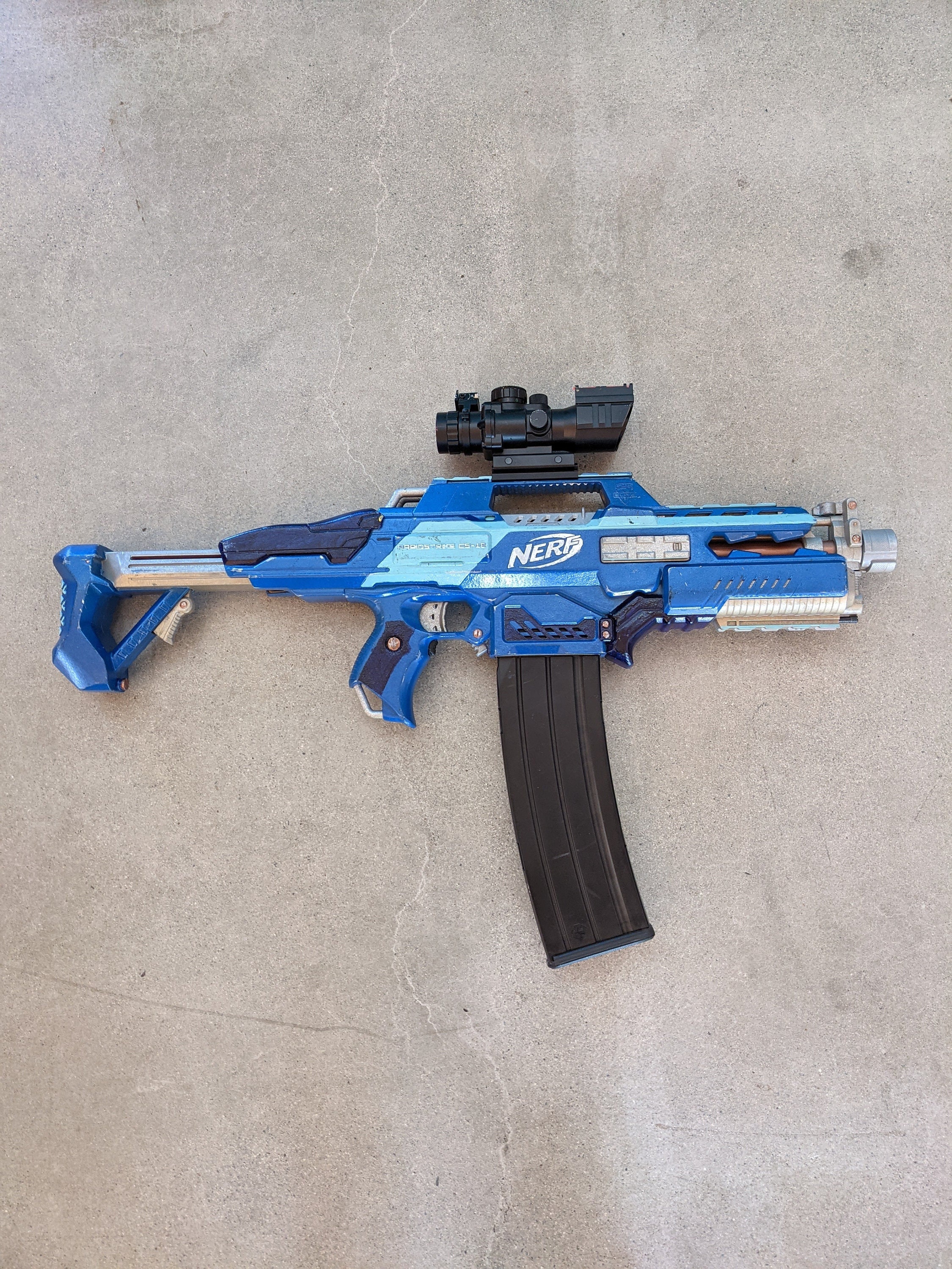 HIGHLY Modified Nerf RAPIDSTRIKE From PDK Films 103 Etsy