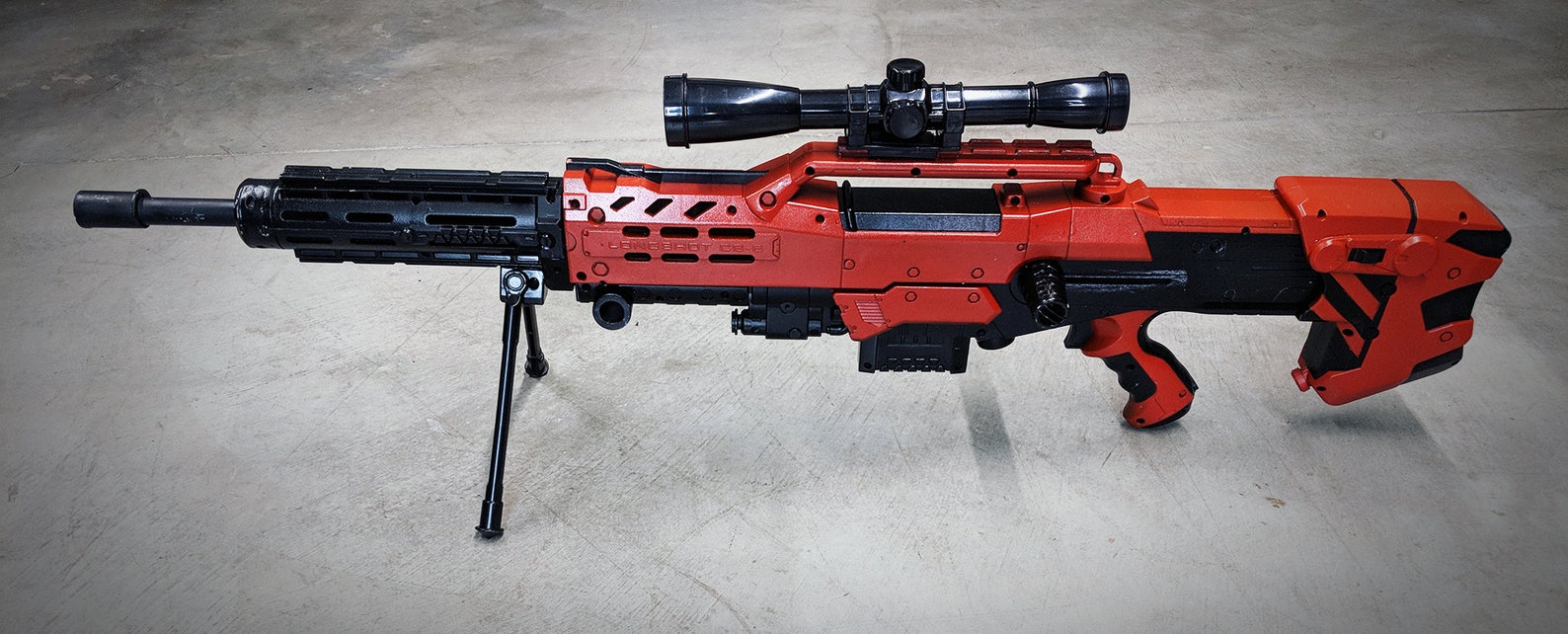 Fully Custom Modified Nerf Longshot Sniper From Pdk Films Etsy