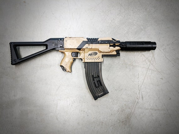 Fully Modded Custom Nerf Stryfe from 