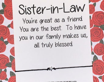 Sister In Law Quote Etsy