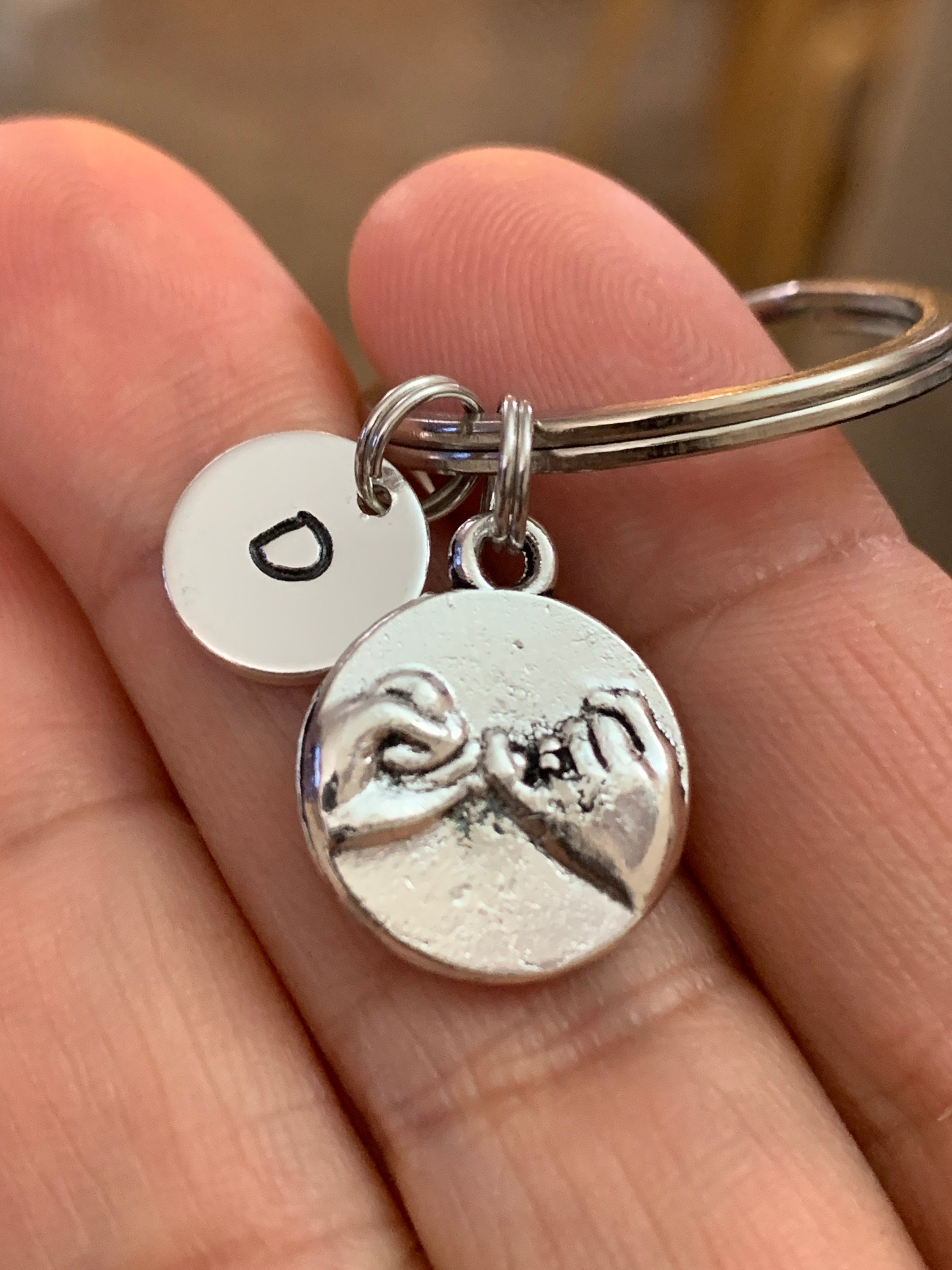 Pinky swear keychain new arrivals
