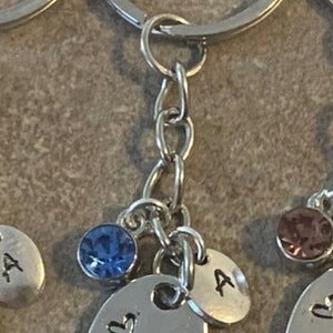 Set of 4, Puzzle Keychain, Puzzle Necklace, Four, Sisters, Siblings, Family Keychain, BFF, BFF, Best Friends, Best of Friends, Keyring, Gift image 10