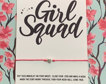 Fun Girls Getaway Gift; Girls Trip; Custom Girls Weekend; Wish Bracelet; Girls Road Trip, Wish Bracelet; Girls Weekend Gift; Getaway Weekend