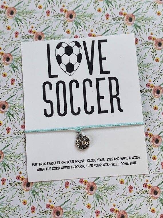 Soccer wish best sale bracelet