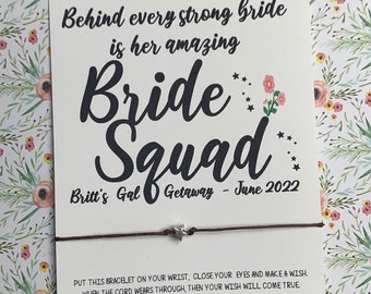 Bridal Party Wish Bracelet; Girls Trip; Girls Beach Trip; Wish Bracelet; Girls Weekend, Getaway Weekend; Bridesmaid; Tribe; Friendship