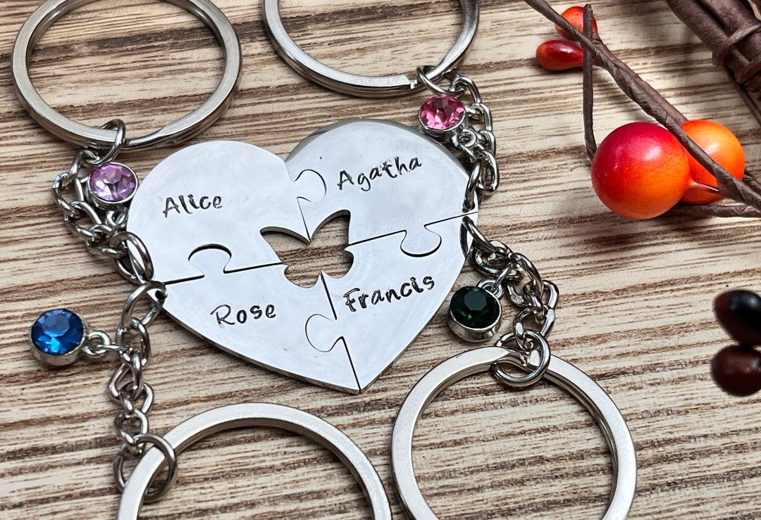 Collana Amicizia BFF - Set 2 Pendenti Cuore Viola Per Migliori Amiche Con Catena 45cm - Foto 3