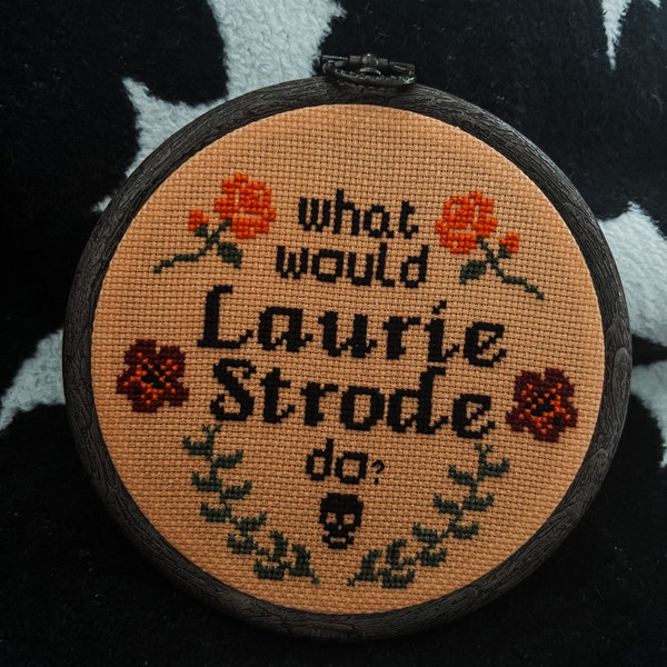 LAURIE STRODE // Cross-stitch Hoop