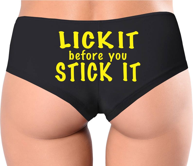 before stick Lick you before stick Lick you