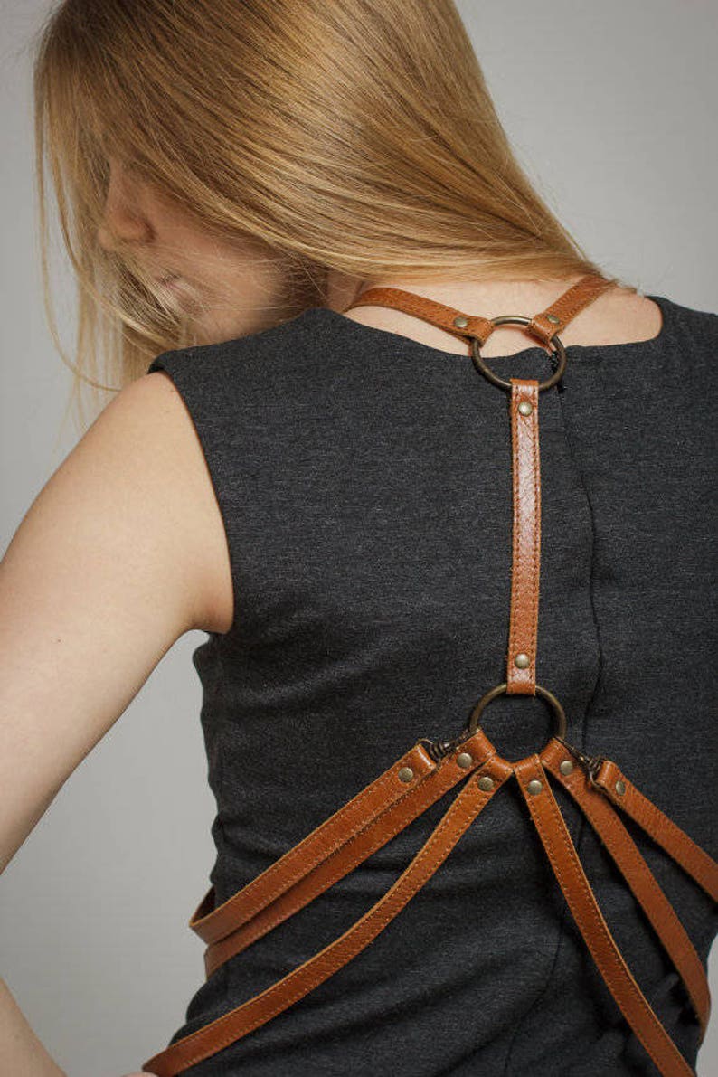 Fashion harness leather body harness Etsy