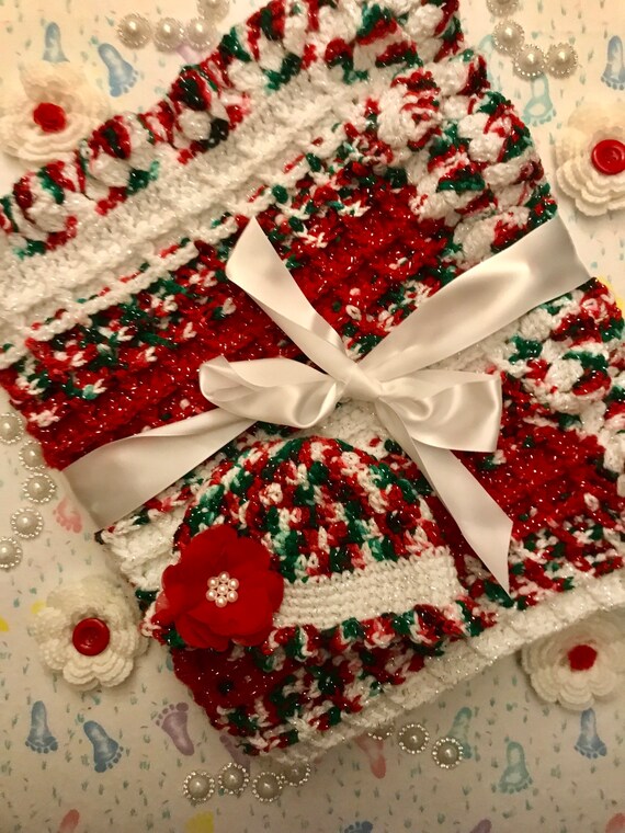 christmas baby blanket