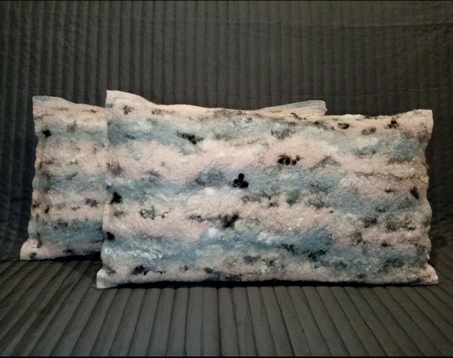 interiors wool pillow