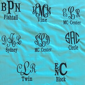 Monogrammed Blue Stripe Footie - Monogrammed Newborn Footie ...