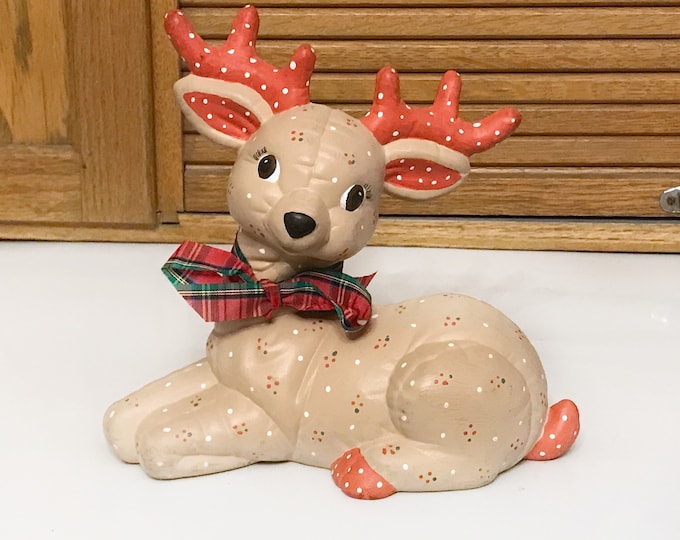 Vintage Kimple Ceramic Christmas Reindeer Kimple Mold Vintage Christmas