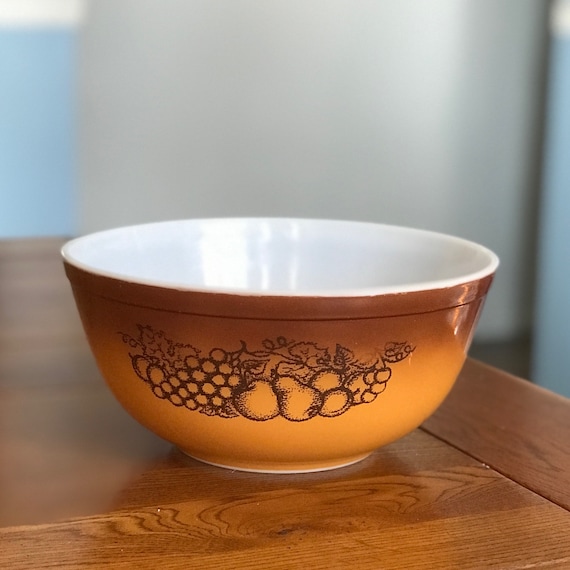 Pyrex Old Orchard Mixing Bowl - 403 - 2 1/2 Qt. - Etsy