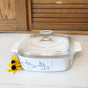 Corningware  Shadow Iris 1 Qt. Casserole - A 1 B - 1 Liter